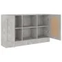 Betongraues Sperrholz-Sideboard 120x30,5x70 cm von vidaXL, Sideboards - Ref: Foro24-802781, Preis: 89,85 €, Rabatt: %