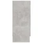 Concrete gray plywood sideboard 120x30.5x70 cm by vidaXL, Sideboards - Ref: Foro24-802781, Price: 89,85 €, Discount: %