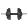 Juego de pesas barra y mancuernas 120 kg de , Peso libre - Ref: Foro24-91406, Precio: 415,53 €, Descuento: %