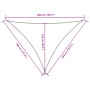 Toldo de vela triangular tela Oxford azul 3,5x3,5x4,9 m de , Sombrillas - Ref: Foro24-135560, Precio: 25,31 €, Descuento: %