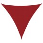 Toldo de vela triangular tela Oxford rojo 3,6x3,6x3,6 m de , Sombrillas - Ref: Foro24-135666, Precio: 31,39 €, Descuento: %