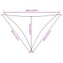 Toldo de vela triangular tela Oxford rojo 3,5x3,5x4,9m de , Sombrillas - Ref: Foro24-135670, Precio: 25,06 €, Descuento: %