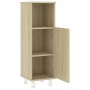 Armario de baño madera contrachapada color roble 30x30x95 cm de vidaXL, Muebles de baño - Ref: Foro24-802618, Precio: 57,29 €...