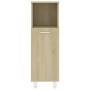 Armario de baño madera contrachapada color roble 30x30x95 cm de vidaXL, Muebles de baño - Ref: Foro24-802618, Precio: 57,29 €...