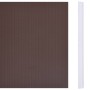 Panel de valla de PVC marrón 70x0,19 m de , Paneles de vallas - Ref: Foro24-147862, Precio: 57,17 €, Descuento: %