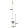 Árbol rascador gatos suelo a techo gris claro 258,5-284,5 cm de , Mobiliario para gatos - Ref: Foro24-171718, Precio: 56,70 €...