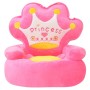 Silla de peluche para niños princesa rosa de , Sillas y tronas para niños - Ref: Foro24-80158, Precio: 79,39 €, Descuento: %