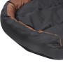 Cojín para perro reversible y lavable negro marrón 110x80x23cm de , Camas para perros - Ref: Foro24-171221, Precio: 69,10 €, ...