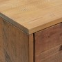 Zapatero de madera maciza de pino 75x40x110 cm de , Zapateros y organizadores de calzado - Ref: Foro24-349933, Precio: 261,75...