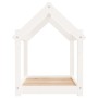 Cama para perros madera maciza de pino blanco 71x55x70 cm de , Camas para perros - Ref: Foro24-822203, Precio: 60,26 €, Descu...