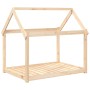 Cama para perros madera maciza de pino 111x80x100 cm de , Camas para perros - Ref: Foro24-822217, Precio: 86,33 €, Descuento: %