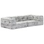 Puf modular de 2 plazas tela gris claro de , Cojines para sillas y sofás - Ref: Foro24-249407, Precio: 183,81 €, Descuento: %
