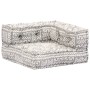 Puf modular de 2 plazas tela gris claro de , Cojines para sillas y sofás - Ref: Foro24-249407, Precio: 183,81 €, Descuento: %