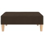 Reposapiés de tela marrón oscuro 78x56x32 cm de , Otomanas - Ref: Foro24-337679, Precio: 66,32 €, Descuento: %