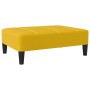 Reposapiés de terciopelo amarillo 78x56x32 cm de , Otomanas - Ref: Foro24-337735, Precio: 66,45 €, Descuento: %