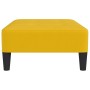 Reposapiés de terciopelo amarillo 78x56x32 cm de , Otomanas - Ref: Foro24-337735, Precio: 66,45 €, Descuento: %