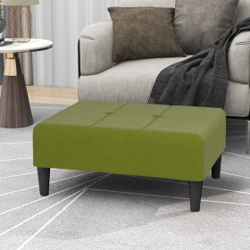Reposapiés de terciopelo verde 78x56x32 cm de , Otomanas - Ref: Foro24-337761, Precio: 52,42 €, Descuento: %