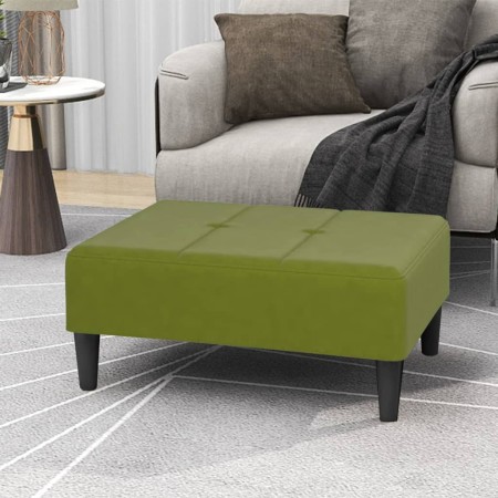Reposapiés de terciopelo verde 78x56x32 cm de , Otomanas - Ref: Foro24-337761, Precio: 52,42 €, Descuento: %