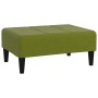 Reposapiés de terciopelo verde 78x56x32 cm de , Otomanas - Ref: Foro24-337761, Precio: 52,42 €, Descuento: %