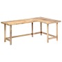 Escritorio de madera maciza de mango 180x120x76 cm de , Escritorios - Ref: Foro24-247905, Precio: 504,68 €, Descuento: %