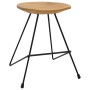 Taburetes de cocina 2 unidades madera de teca maciza de , Taburetes y sillas plegables - Ref: Foro24-285202, Precio: 117,72 €...