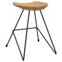 Taburetes de cocina 2 unidades madera de teca maciza de , Taburetes y sillas plegables - Ref: Foro24-285202, Precio: 117,72 €...