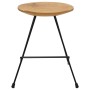 Taburetes de cocina 2 unidades madera de teca maciza de , Taburetes y sillas plegables - Ref: Foro24-285202, Precio: 117,72 €...