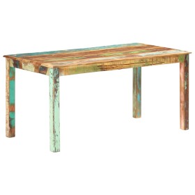 Mesa de comedor de madera maciza reciclada 160x80x76 cm de , Mesas de cocina y de comedor - Ref: Foro24-285931, Precio: 248,1...