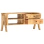 Mueble para TV de madera maciza de mango 97x35x47 cm de , Muebles TV - Ref: Foro24-286262, Precio: 156,17 €, Descuento: %
