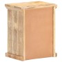 Mesita de noche madera maciza mango y caña natural 40x30x50 cm de , Mesitas de noche - Ref: Foro24-289088, Precio: 91,80 €, D...