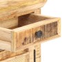 Mesita de noche madera maciza mango y caña natural 40x30x50 cm de , Mesitas de noche - Ref: Foro24-289088, Precio: 91,80 €, D...