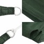 Toldo de vela HDPE verde oscuro 160 g/m² 6x6 m de , Sombrillas - Ref: Foro24-311444, Precio: 72,82 €, Descuento: %