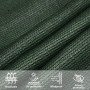 Toldo de vela HDPE verde oscuro 160 g/m² 6x6 m de , Sombrillas - Ref: Foro24-311444, Precio: 72,82 €, Descuento: %