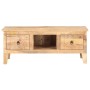 Mesita de centro madera de mango rugosa 100x55x40 cm de , Mesas de centro - Ref: Foro24-320236, Precio: 288,09 €, Descuento: %