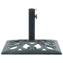 Base de sombrilla de hierro fundido verde 12 kg 49 cm de vidaXL, Bases para sombrillas - Ref: Foro24-47866, Precio: 73,97 €, ...