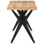 Mesa de comedor de madera maciza de acacia 120x60x76 cm de , Mesas de cocina y de comedor - Ref: Foro24-323559, Precio: 241,1...