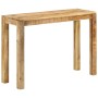 Mesa consola de madera de mango rugosa 110x35x76 cm de , Mesas auxiliares - Ref: Foro24-337270, Precio: 118,33 €, Descuento: %