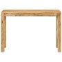 Mesa consola de madera de mango rugosa 110x35x76 cm de , Mesas auxiliares - Ref: Foro24-337270, Precio: 118,33 €, Descuento: %