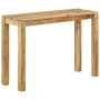 Mesa consola de madera de mango rugosa 110x35x76 cm de , Mesas auxiliares - Ref: Foro24-337270, Precio: 118,33 €, Descuento: %