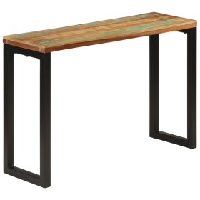 Mesa consola madera maciza reciclada 110x35x75 cm de , Mesas auxiliares - Ref: Foro24-352058, Precio: 161,68 €, Descuento: %