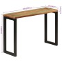Mesa consola madera maciza reciclada 110x35x75 cm de , Mesas auxiliares - Ref: Foro24-352058, Precio: 161,68 €, Descuento: %