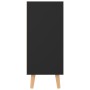 Aparador de madera de ingeniería negro 90x30x72 cm de , Aparadores - Ref: Foro24-326814, Precio: 115,29 €, Descuento: %