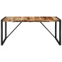Mesa de comedor madera maciza de mango sin tratar 175x90x76 cm de , Mesas de cocina y de comedor - Ref: Foro24-351691, Precio...