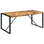Mesa de comedor madera maciza de mango sin tratar 175x90x76 cm de , Mesas de cocina y de comedor - Ref: Foro24-351691, Precio...