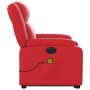 Sillón de majaje elevable eléctrico cuero artificial rojo de , Sillones - Ref: Foro24-3205176, Precio: 338,23 €, Descuento: %