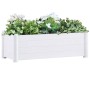Arriate elevado de jardín PP blanco 100x43x35 cm de vidaXL, Maceteros y jardineras - Ref: Foro24-313975, Precio: 110,92 €, De...