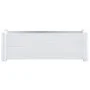 Arriate elevado de jardín PP blanco 100x43x35 cm de vidaXL, Maceteros y jardineras - Ref: Foro24-313975, Precio: 103,31 €, De...