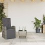 Juego de comedor jardín 2 pzas con cojines ratán sintético gris de , Conjuntos de jardín - Ref: Foro24-3277628, Precio: 293,0...