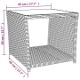 Juego de comedor jardín 2 pzas con cojines ratán sintético gris de , Conjuntos de jardín - Ref: Foro24-3277628, Precio: 293,0...