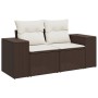 Set sofás de jardín 8 piezas y cojines ratán sintético marrón de , Conjuntos de jardín - Ref: Foro24-3222842, Precio: 613,81 ...